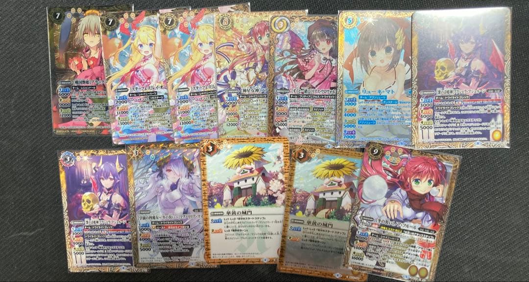 坂*斗様 引退品　バトスピ ディーバのみレアカードなど多数