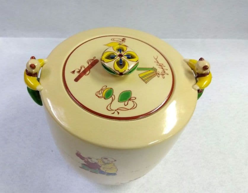 茶道具 水指 二閑人 唐子遊 粟田焼 鍵屋安田 安田浩人 京焼 粟田焼窯元