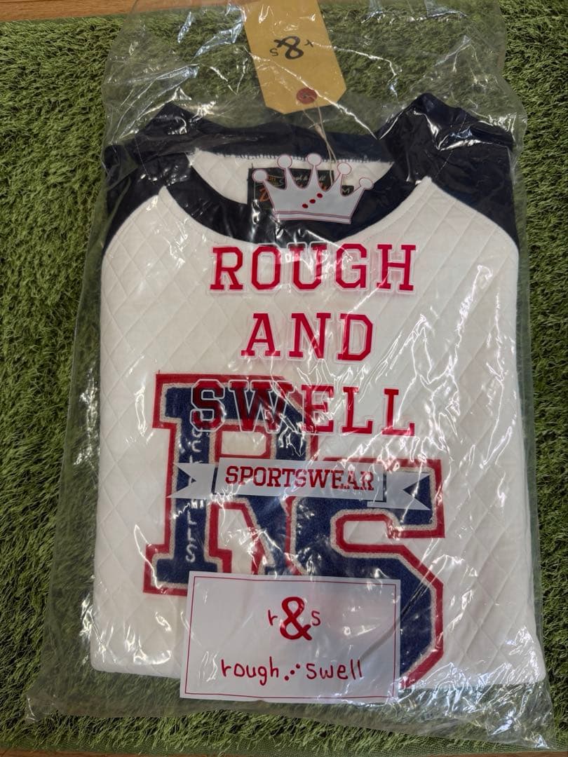 新品正規品【ROUGH&SWELL/L】VARSITY SWEAT スウェット