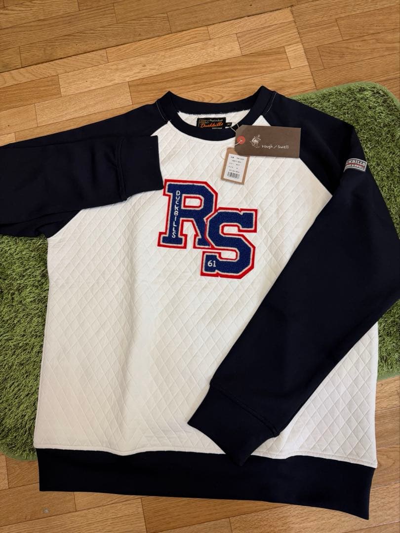 新品正規品【ROUGH&SWELL/L】VARSITY SWEAT スウェット