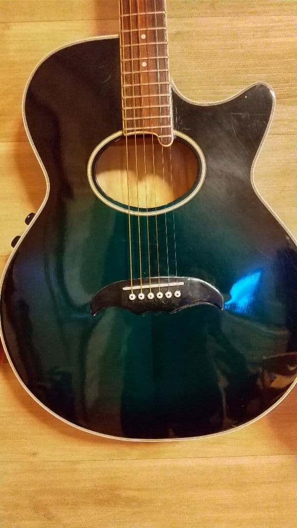 HEAD WAY エレアコギター 　レアオーバルホール　ネック細目