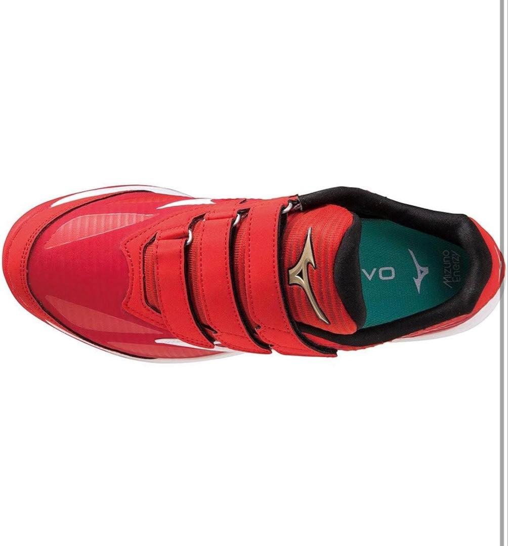 ミズノ　ランニングシューズ　27.5cm 野球　レッド　赤　新品未使用品