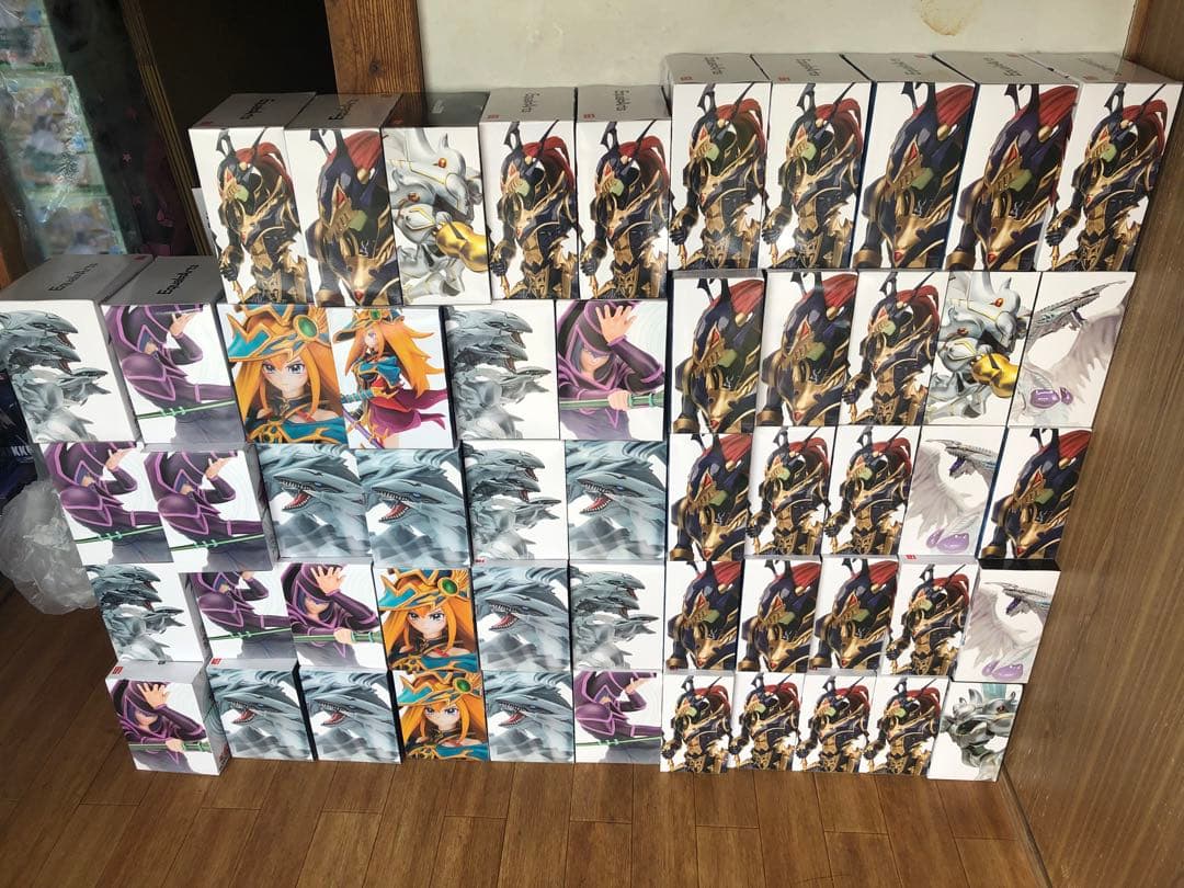 遊戯王　フィギュア　カオスソルジャー　アルティメットドラゴン　スタダ　54個