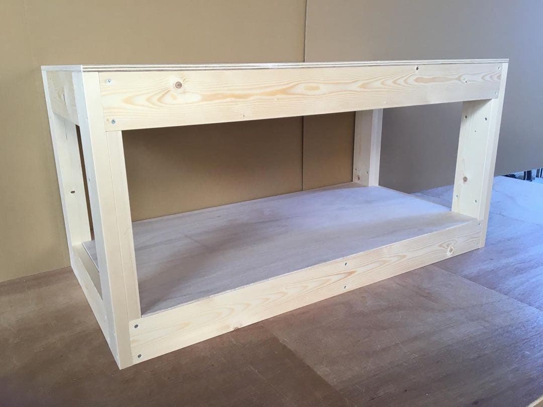 キャビネット水槽台③