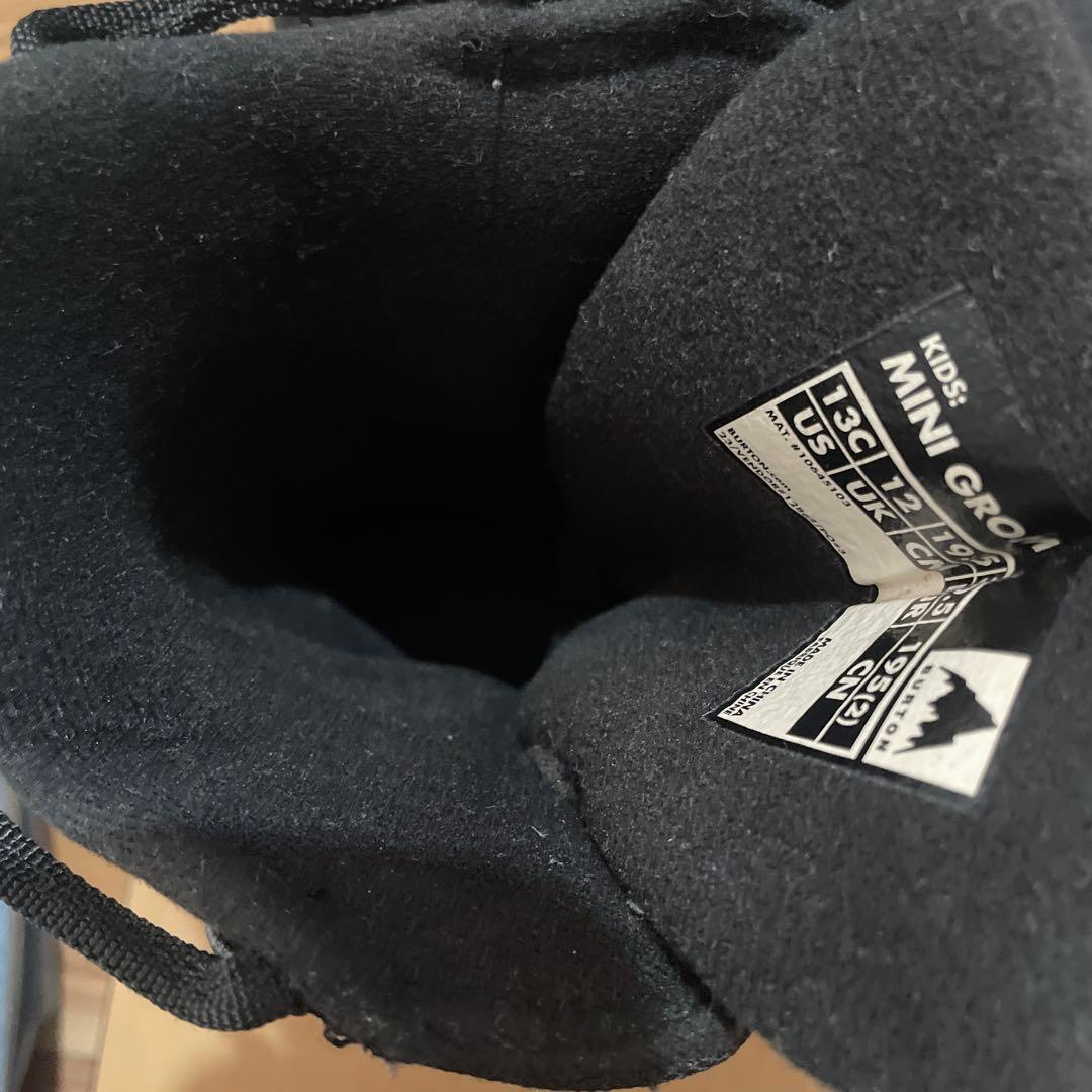 バートンキッズブーツ　MiniGrom 19.5㌢