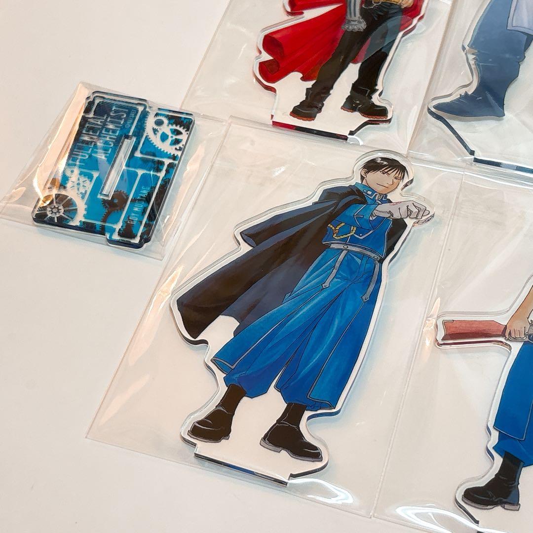 鋼の錬金術師　ハガレン展　ビッグアクリルスタンド　エド　アル　マスタング