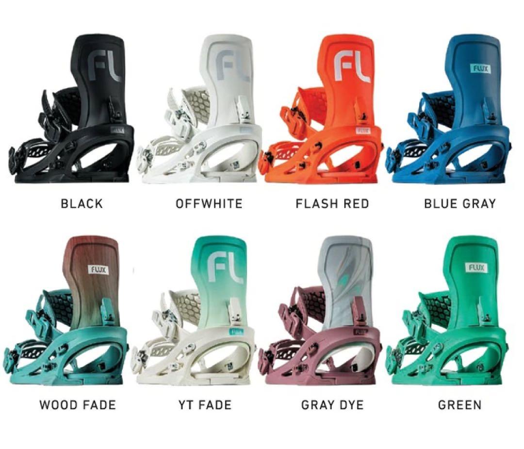 FLUX XF スノーボードバインディングセット ブラック