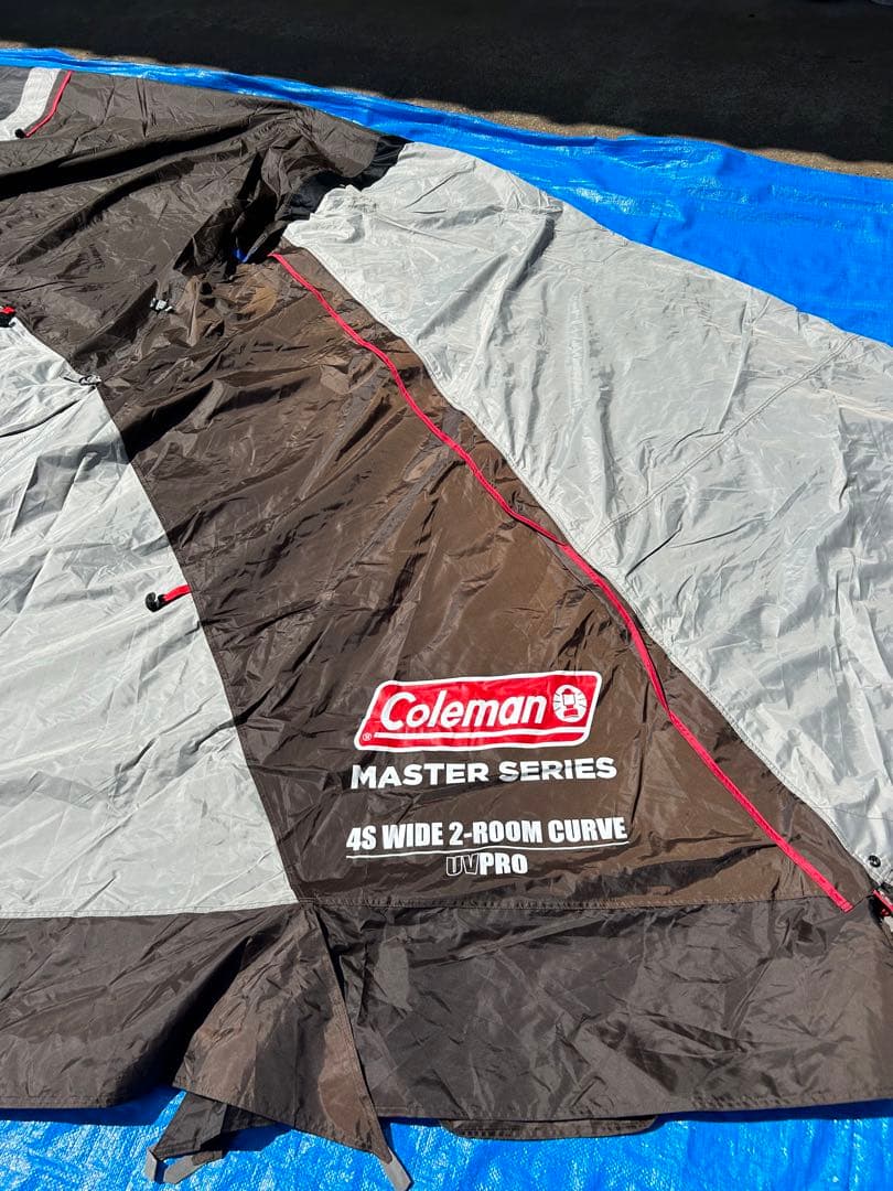 【美品】コールマン ウェザーマスター 4Sワイド2ルームカーブ　テント
