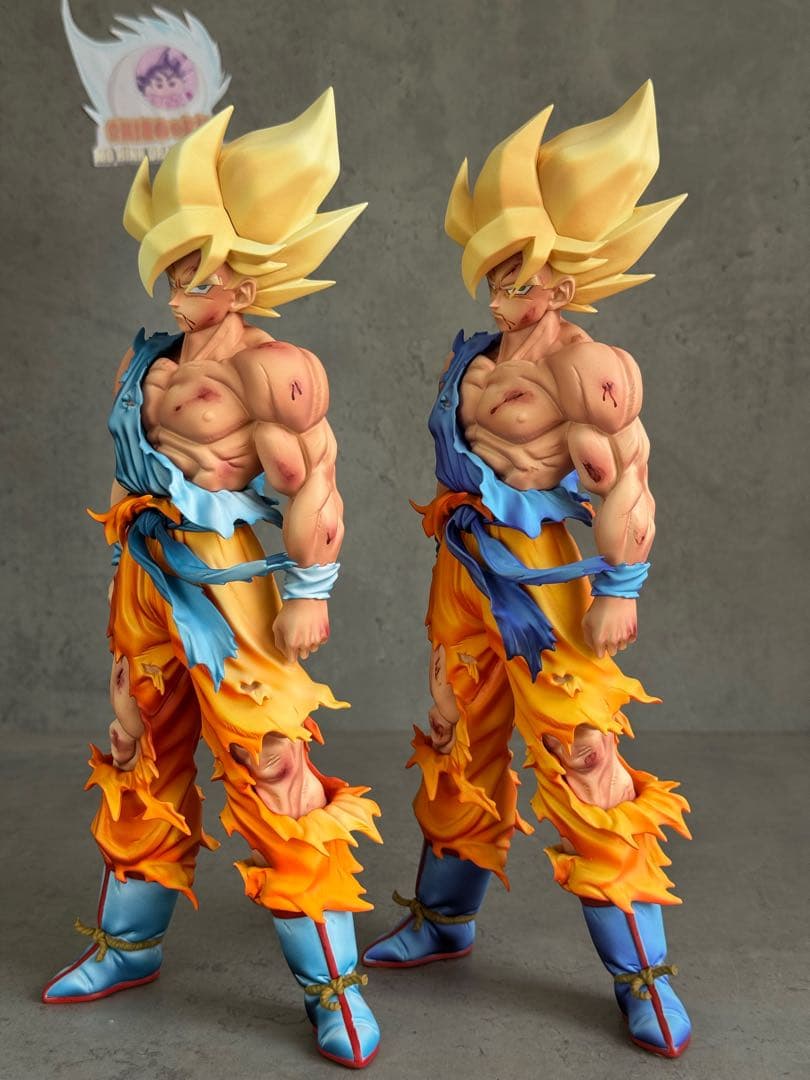 ドラゴンボール 孫悟空リペイント 三次元彩色