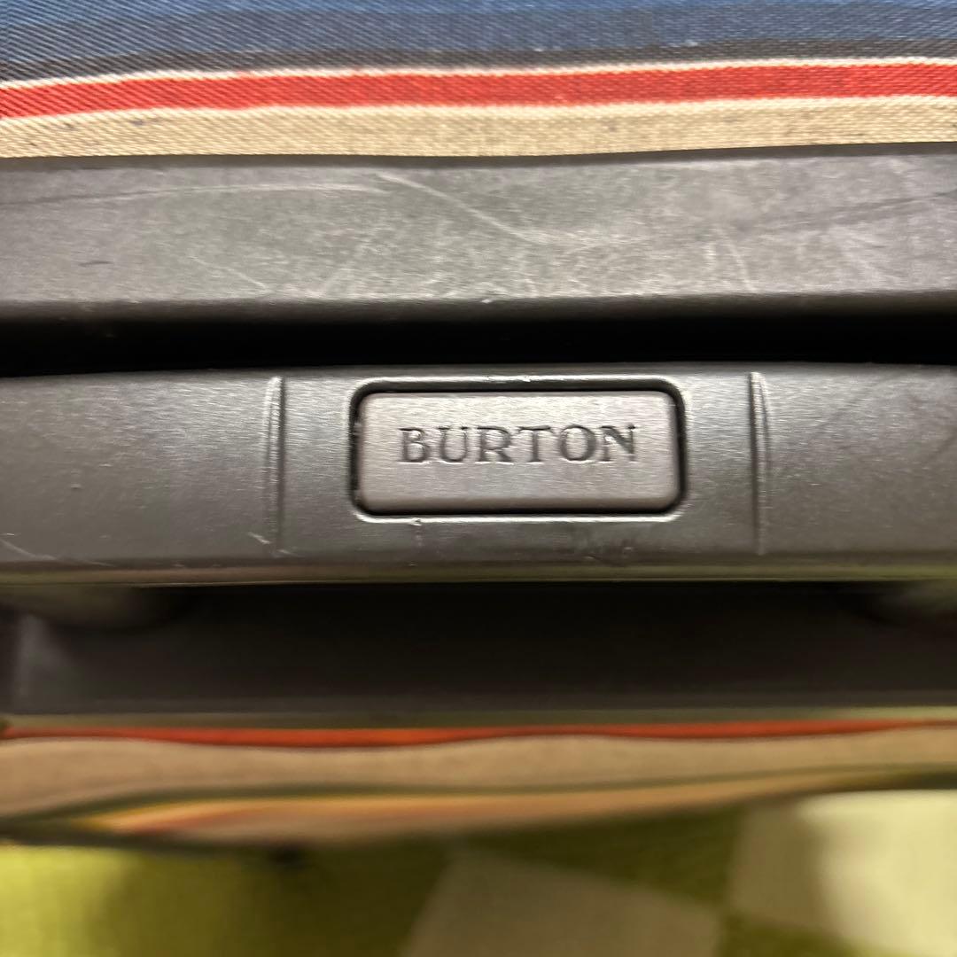 BURTON バートン　ストライプ柄 キャリー付きバックパック 内容量120㍑