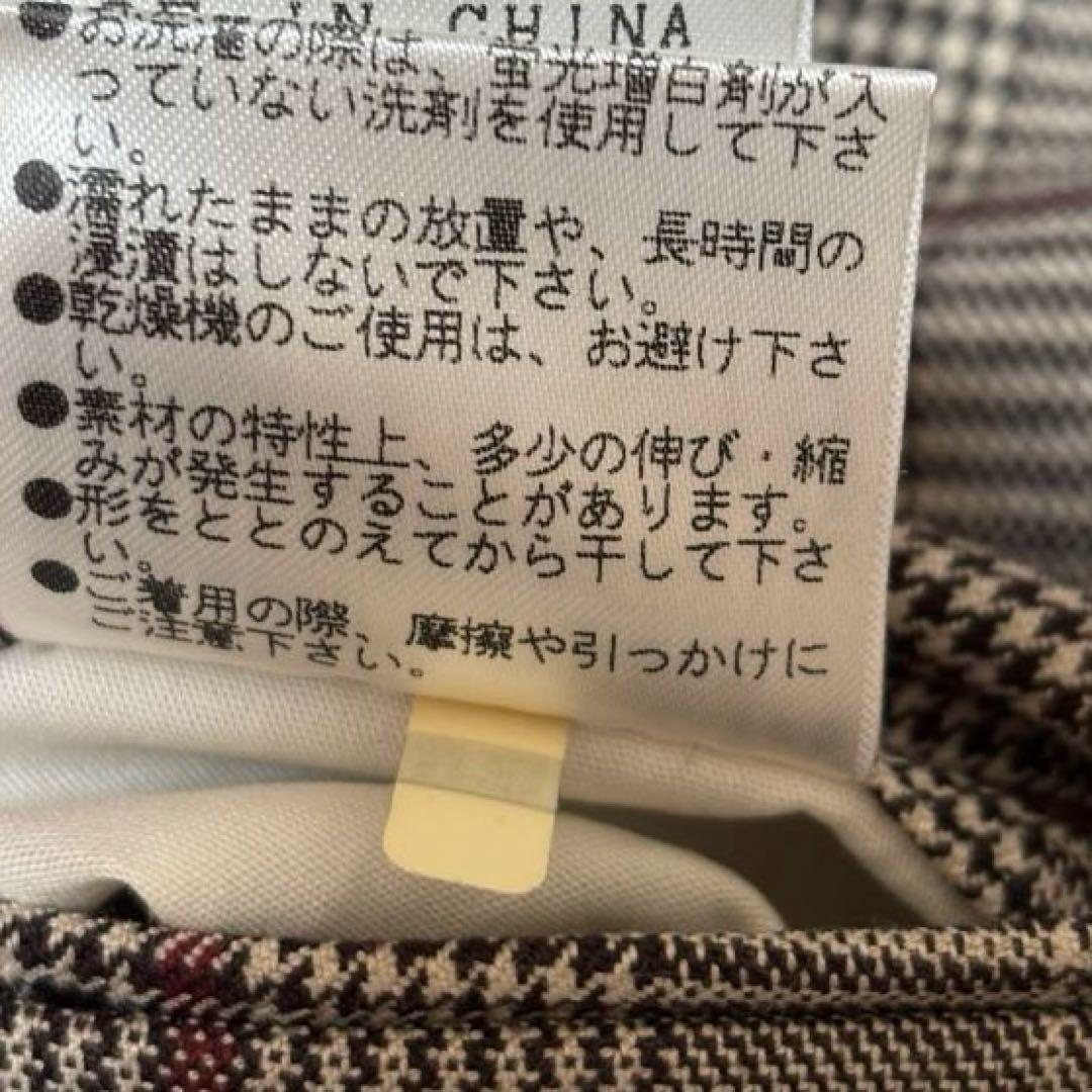 美品！PEARLY GATES☆チェック×千鳥格子　パンツ　S