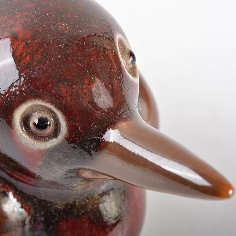 茶道具　祥雲造　仁清写　鳥香合　共箱　M　R5358