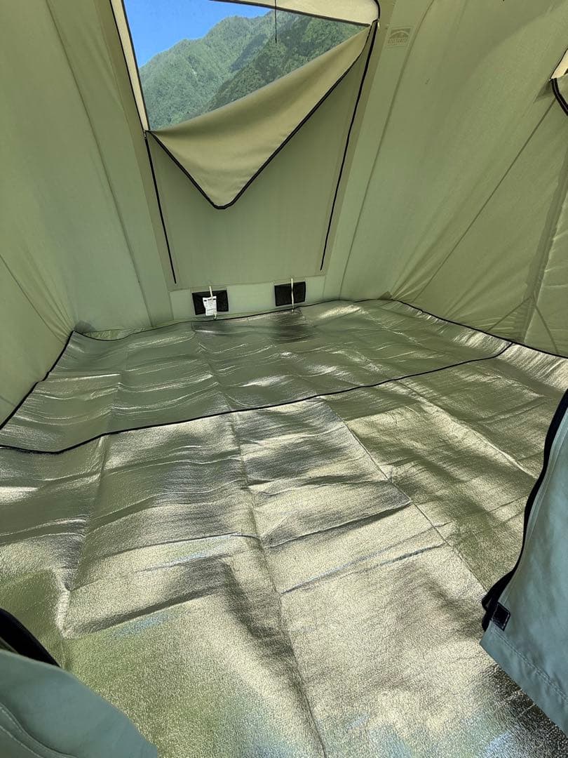 カーカムス springbar テント ライトグリーン