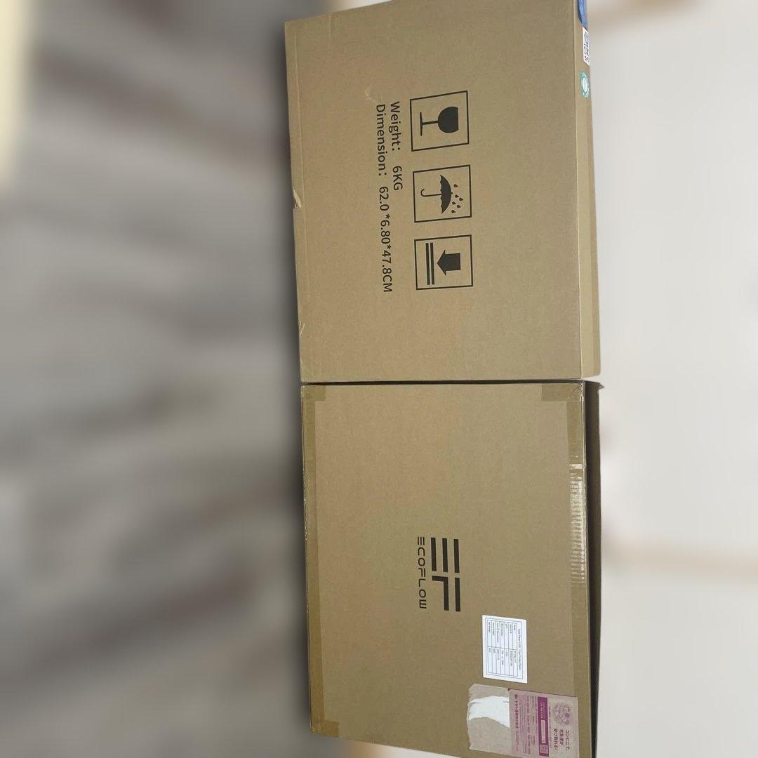 未開封新品　EcoFlow ソーラーチャージャー　110w 2枚セット