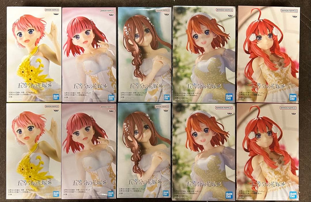 美少女　五等分の花嫁 １０点セット