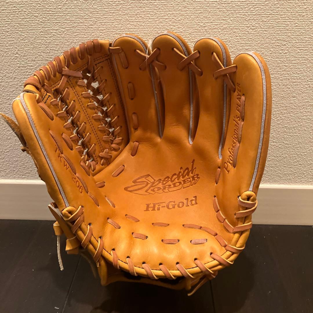 ハイゴールド　HI-GOLD 硬式野球用グローブ