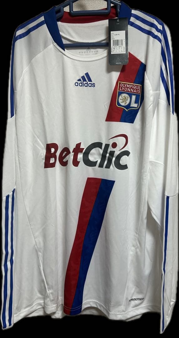 オリンピックリヨン選手支給品Olympique Lyonnais 長袖XLサイズ