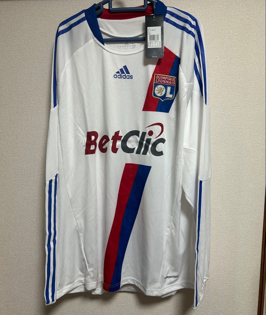 オリンピックリヨン選手支給品Olympique Lyonnais 長袖XLサイズ