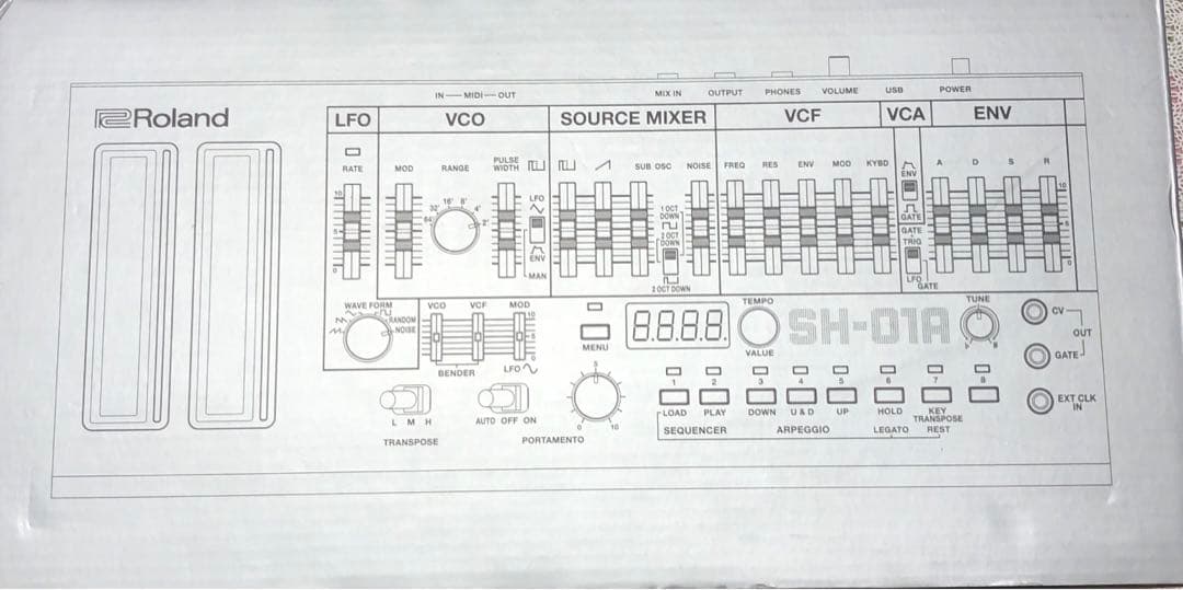 Roland SH-01A アナログシンセサイザー