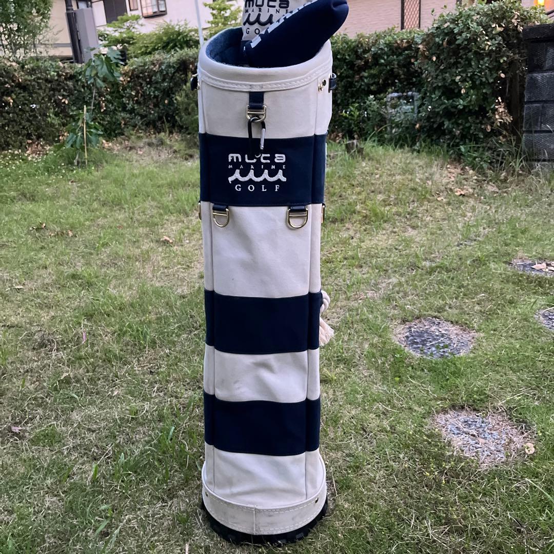 MUTA キャディバッグ ストライプデザイン