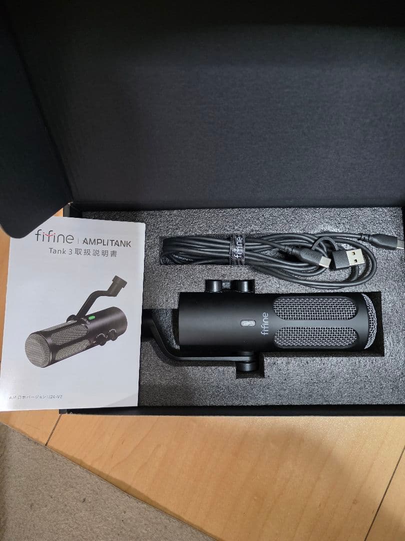 fifine TANK3 ダイナミックマイク
