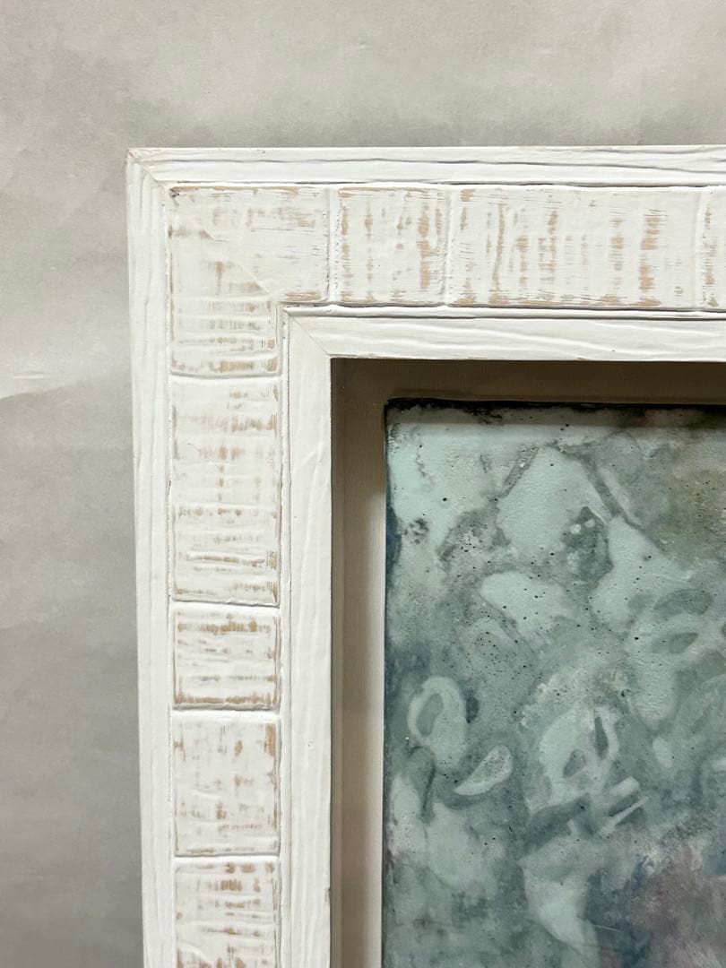 《値下げOK》梅村愛　「佇む」　日本画　絵画　共シール　箱付き