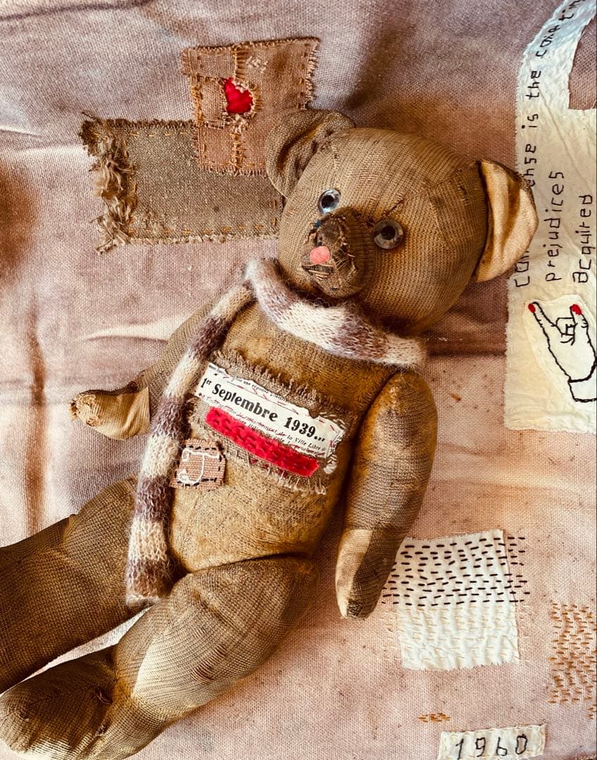 あ*ち様 唯一無二　アンティークベア　襤褸ちゃん