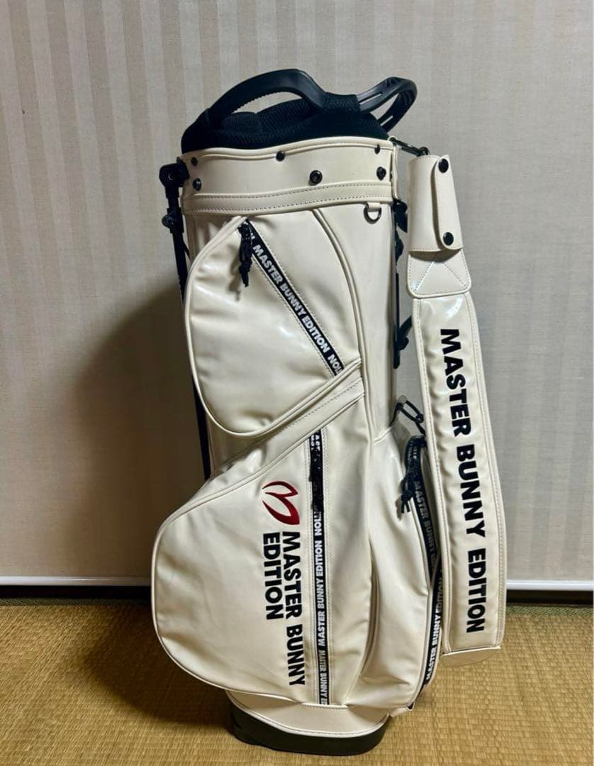 マスターバニーエディション キャディバッグ スタンド アイアンカバー付