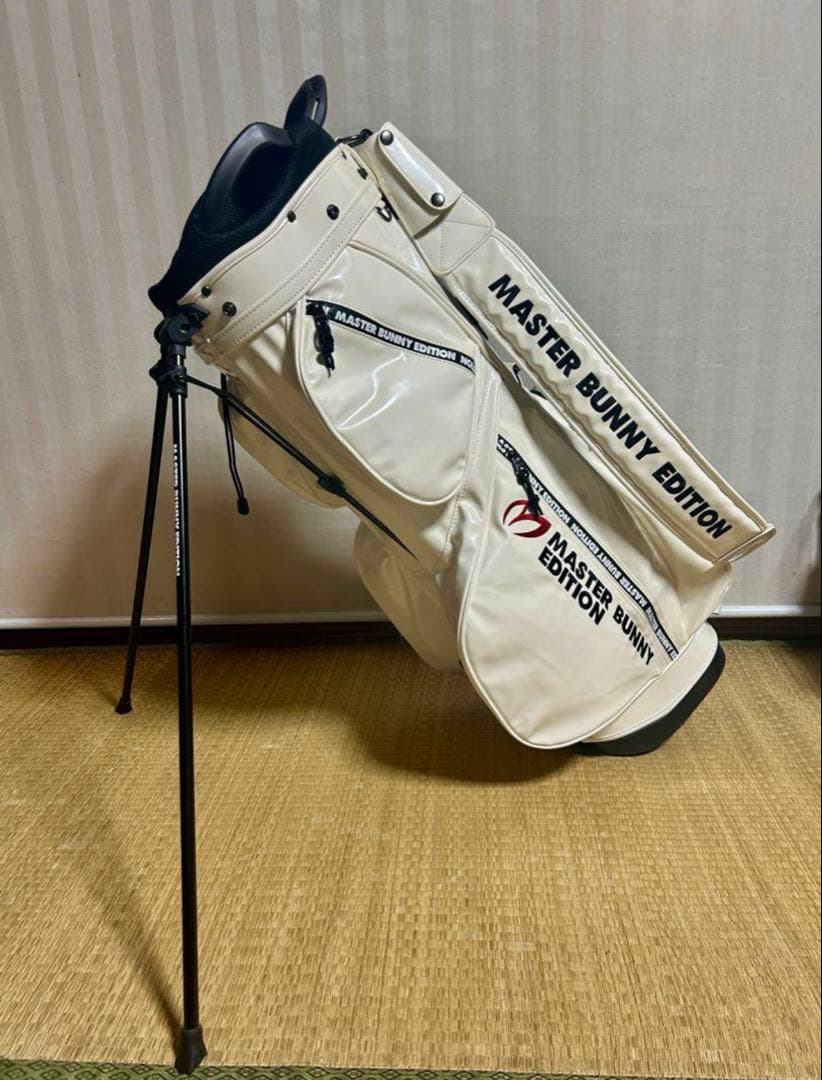 マスターバニーエディション キャディバッグ スタンド アイアンカバー付