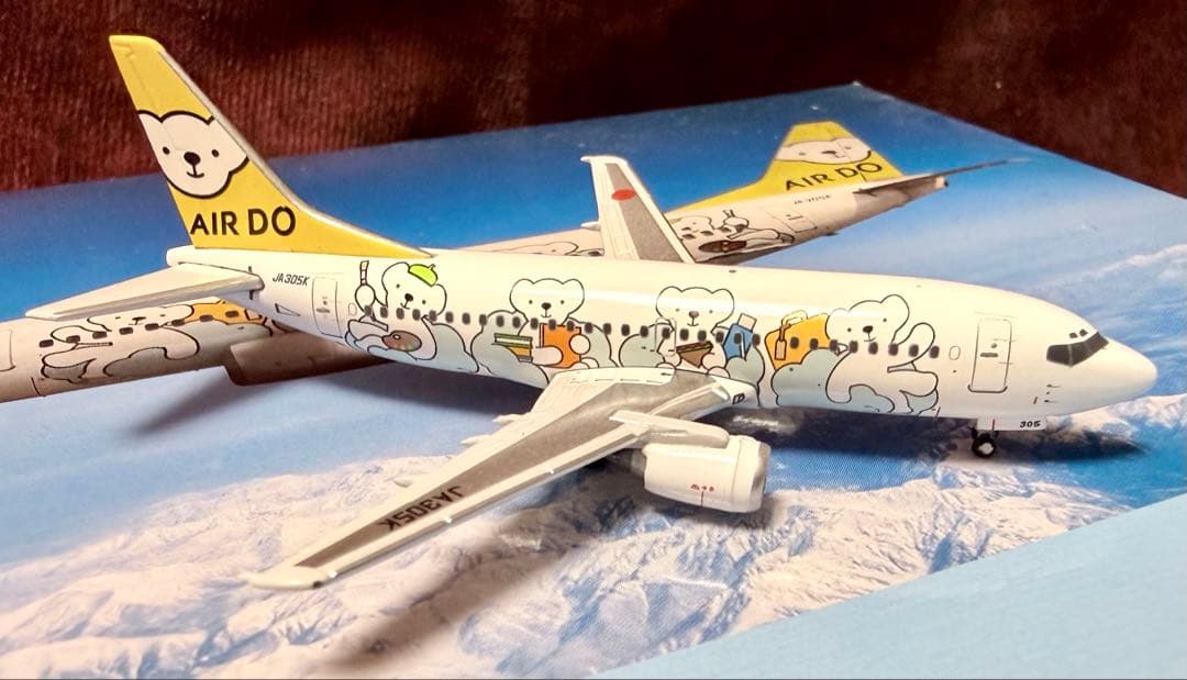 AIR DO ボーイング737-500 JA305K ベア・ドゥ 特別塗装機