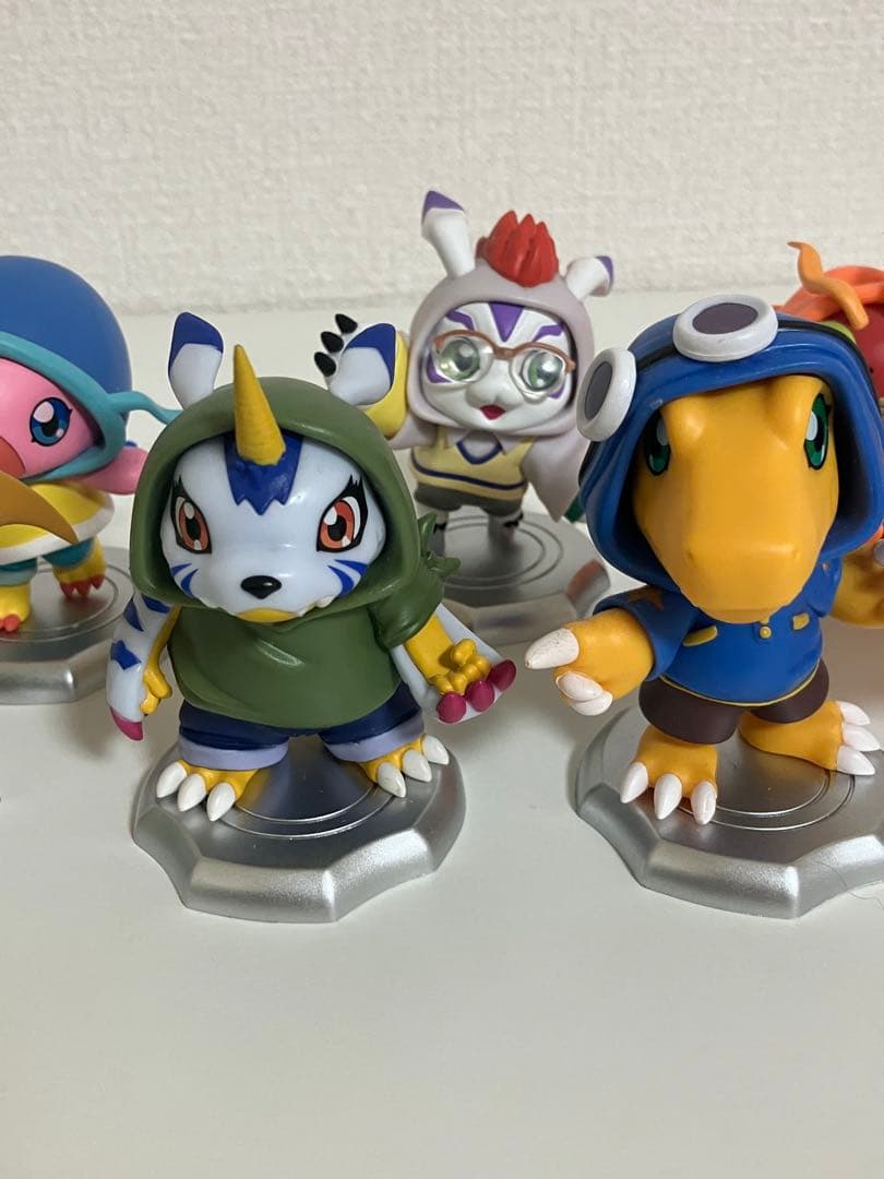 デジモンアドベンチャー：着ぐるみ　フィギュア　8体セット
