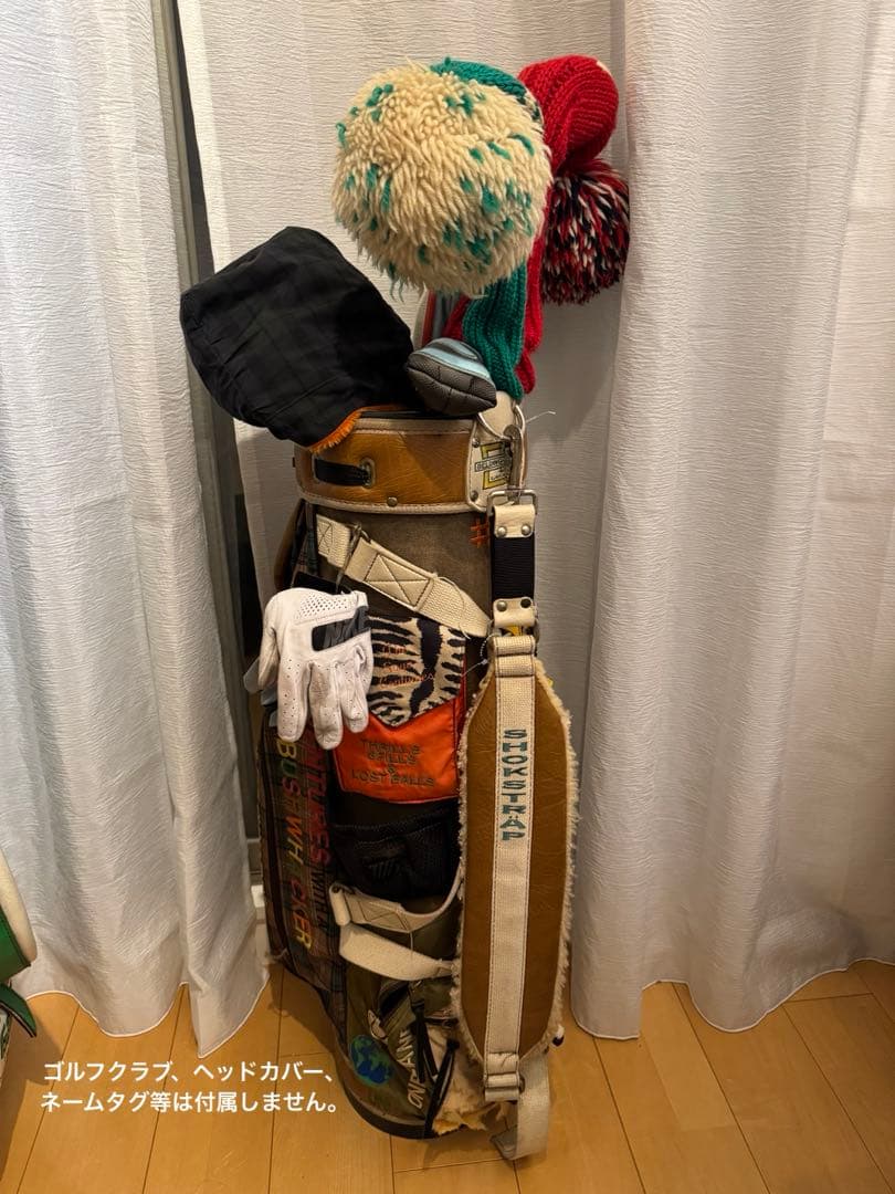 BELDING ベルディング キャディバッグ　ゴルフバック　ブラウン　バックのみ