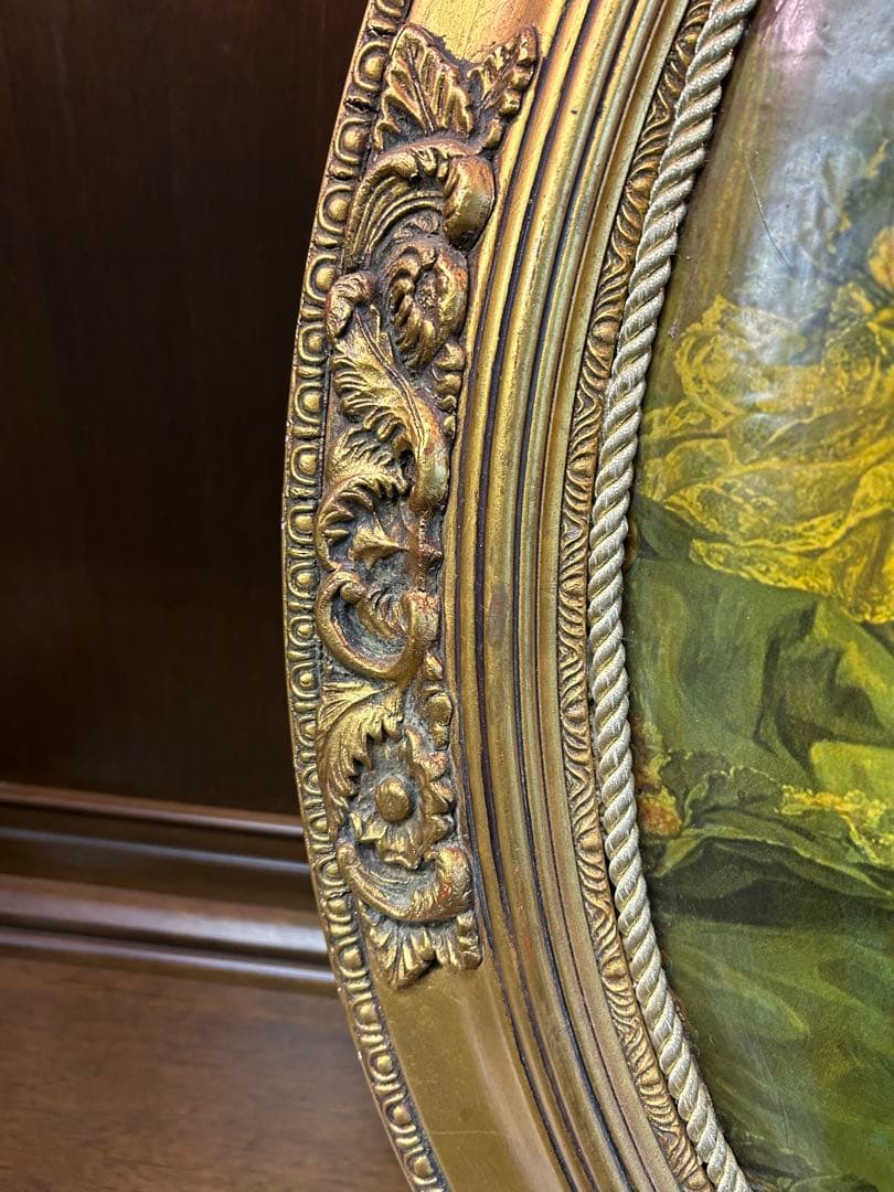 デコパージュ　肖像画