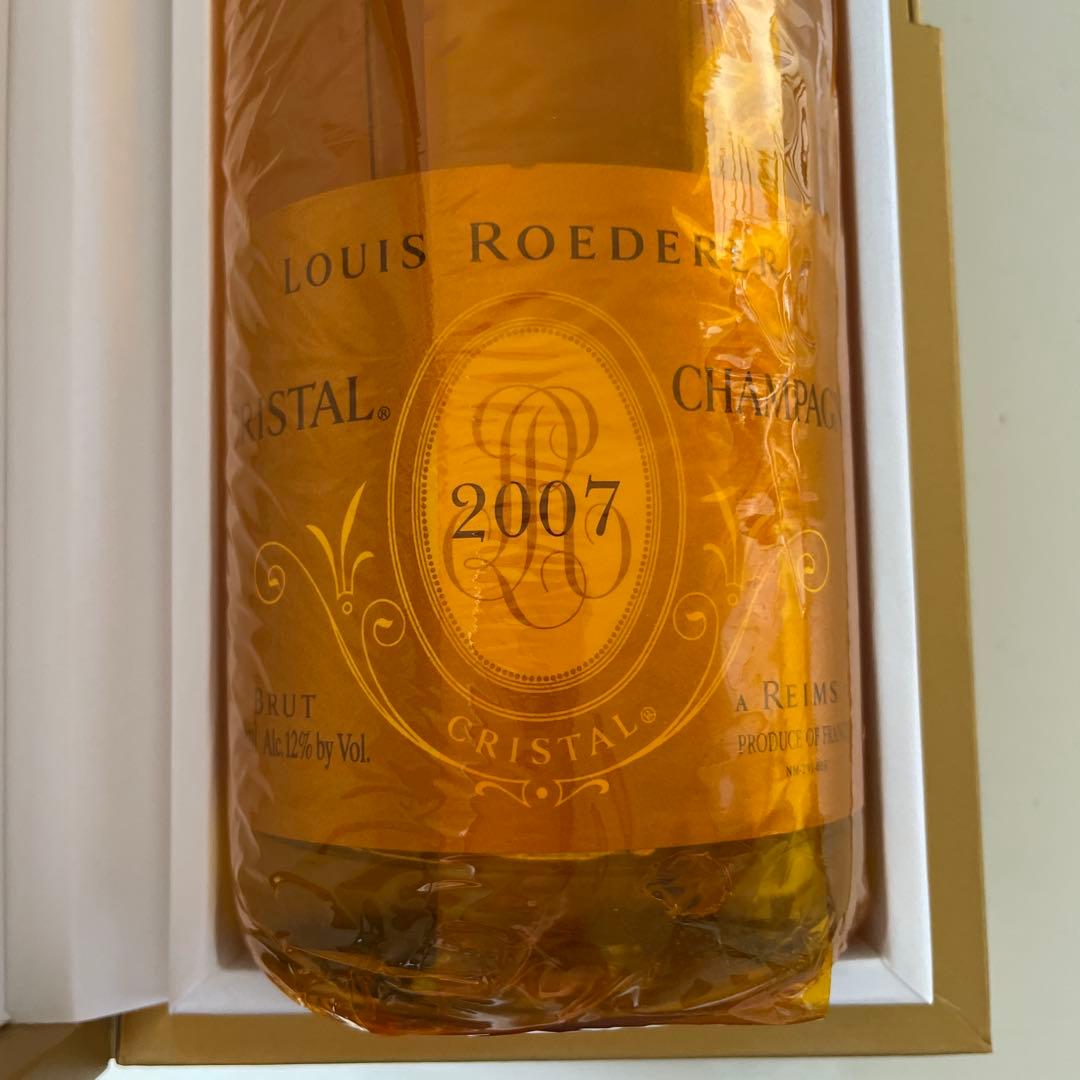 ラッピング・包装 Louis Roederer Cristal Champagne 2007