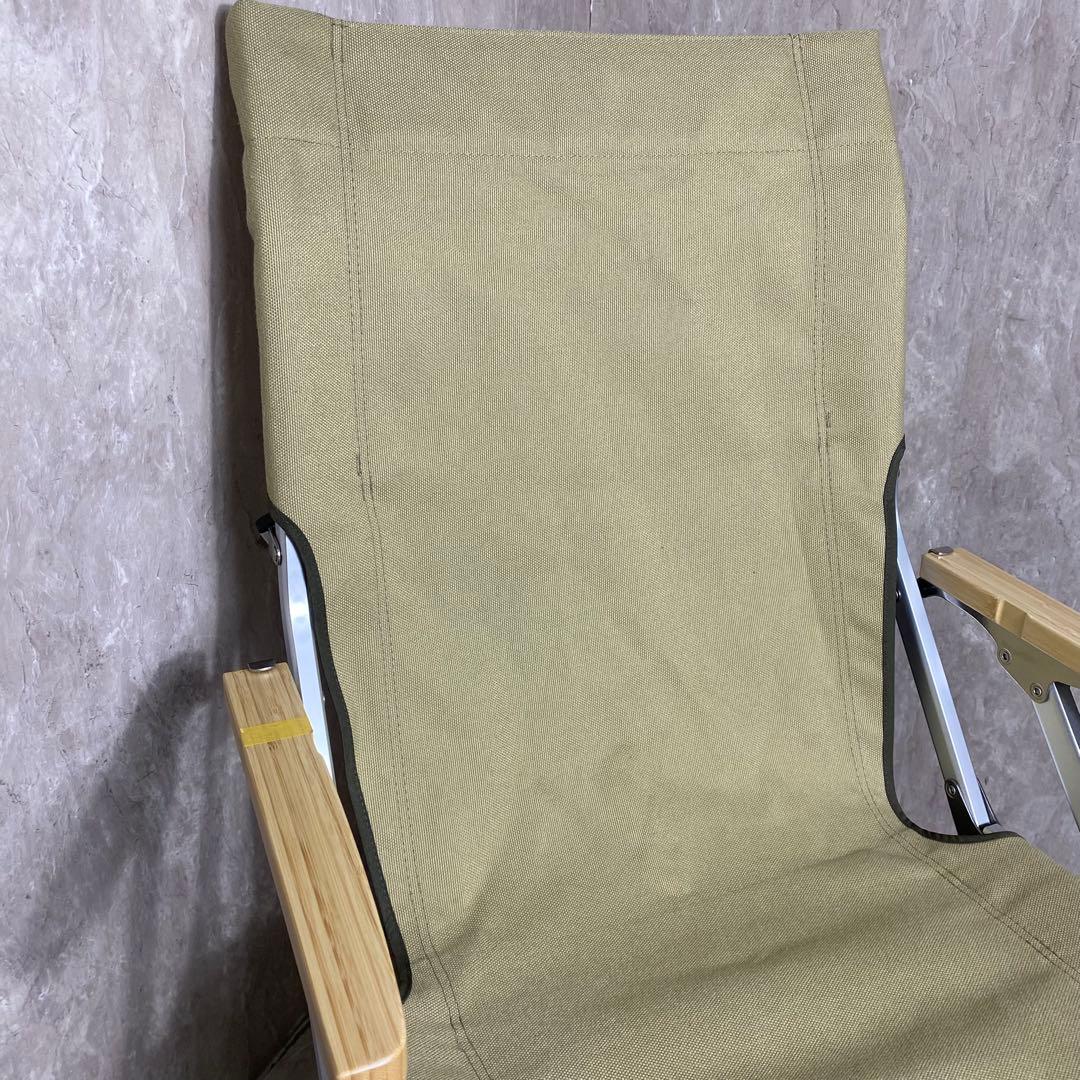 極美品  peak ローチェア30 カーキ LV-091KH