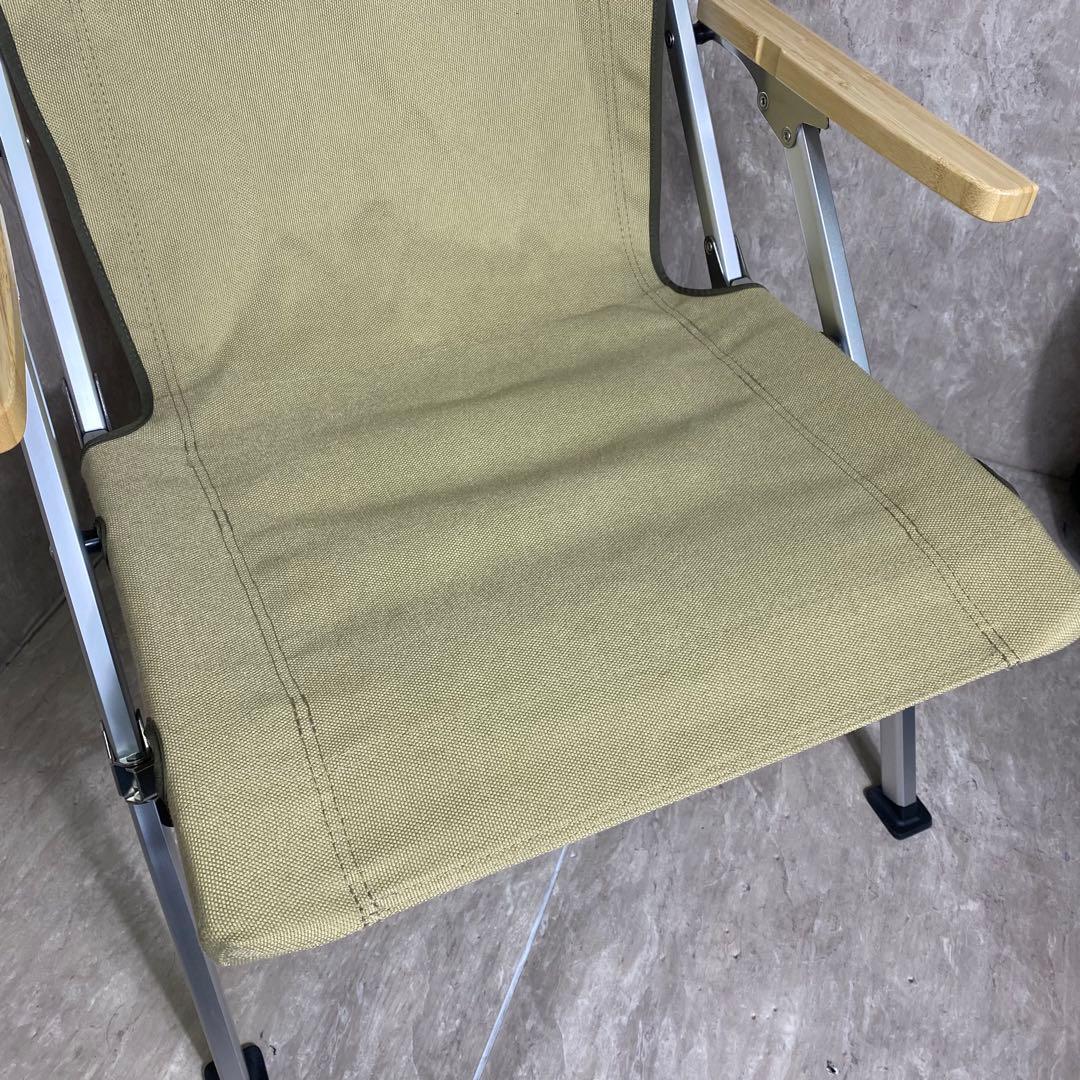 極美品  peak ローチェア30 カーキ LV-091KH