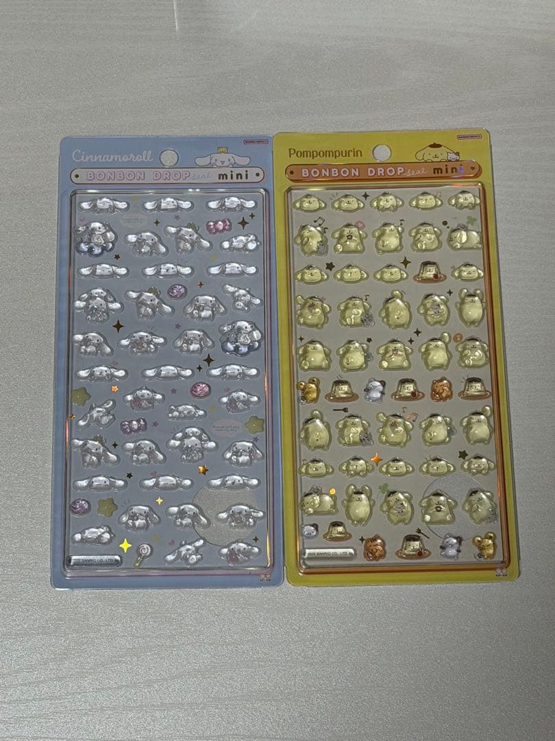 [国内正規品]サンリオ ボンボンドロップシールミニ 8点セット