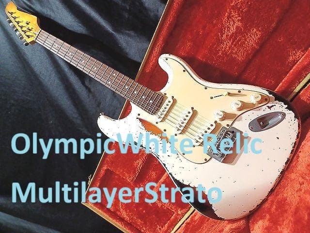 ★☆OlympicWhite Relic MultilayerStrato☆★