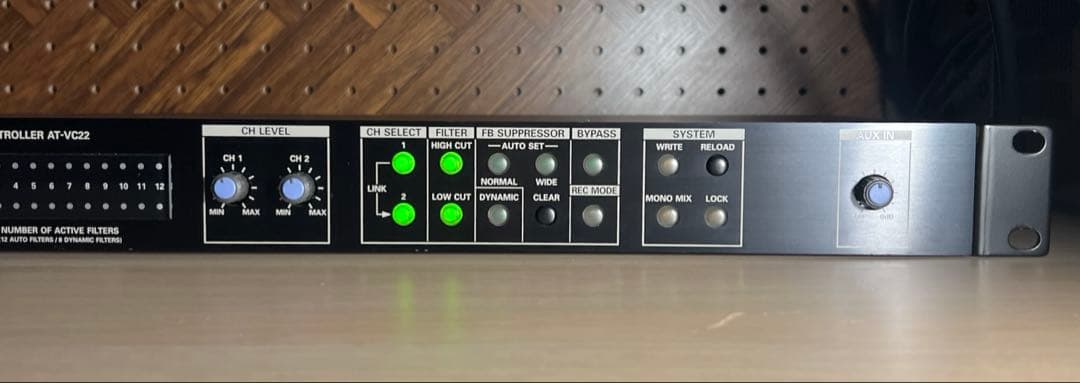 (高音質) AT-VC22 (マイクプリアンプ/EQ,ノイズサプレッサー)