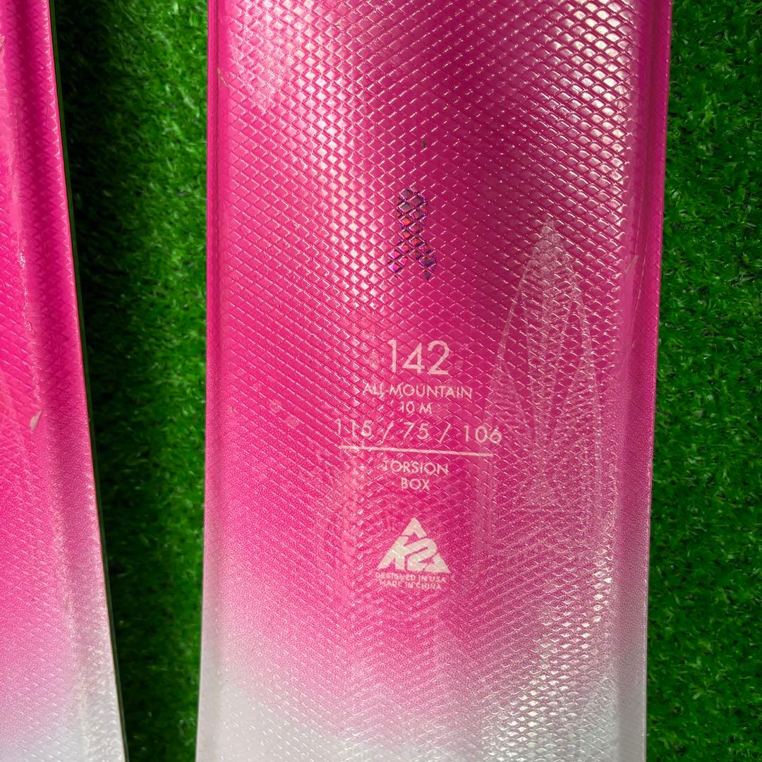 寶SKI-C1146K2 LuvMagic75 スキー板 142cm プレドリル