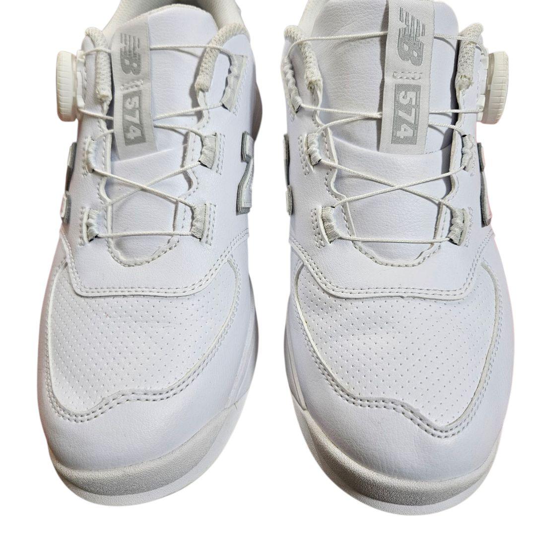 『美品』ニューバランス ゴルフシューズ　574 BOA ボア ダイヤル 24.5