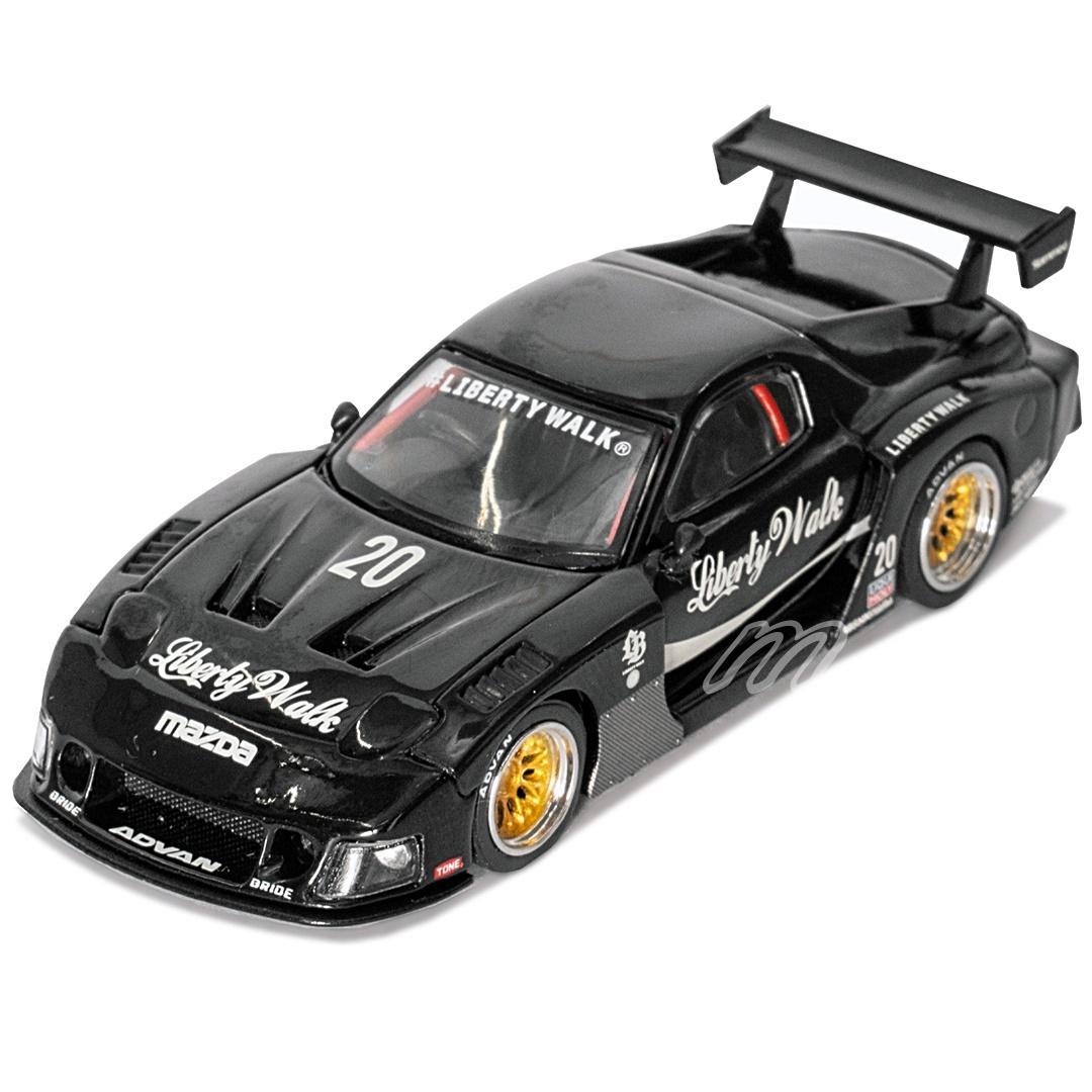 MINIGT RX-7 LB-スーパーシルエット Liberty Walk BK