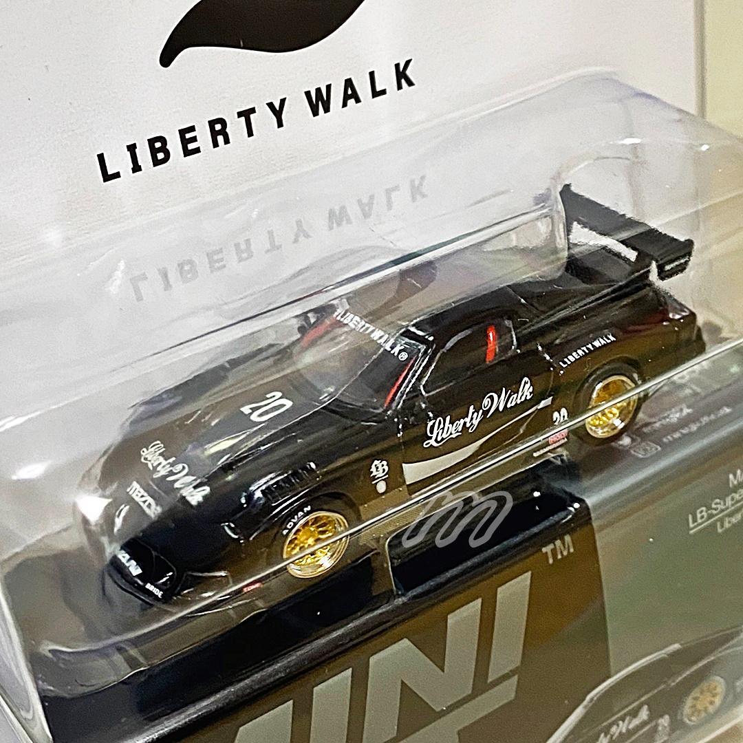 MINIGT RX-7 LB-スーパーシルエット Liberty Walk BK