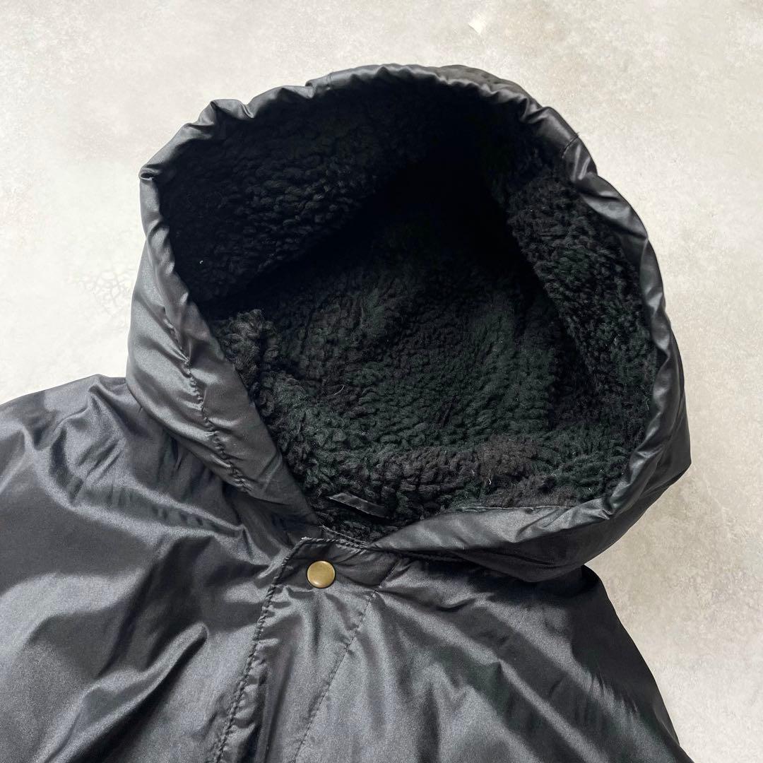 美品✨暖かい✨タイトリスト×FJ ベンチコート 内ボア 黒白 Wネーム XL相当