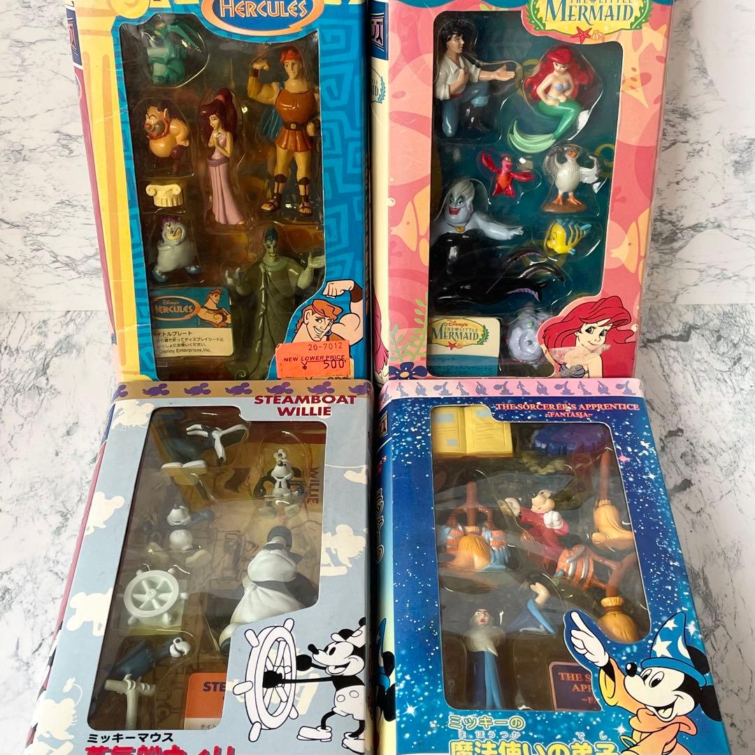 【希少】ディズニー ユタカ ムービーフレンズ フィギュア レトロ 16点セット