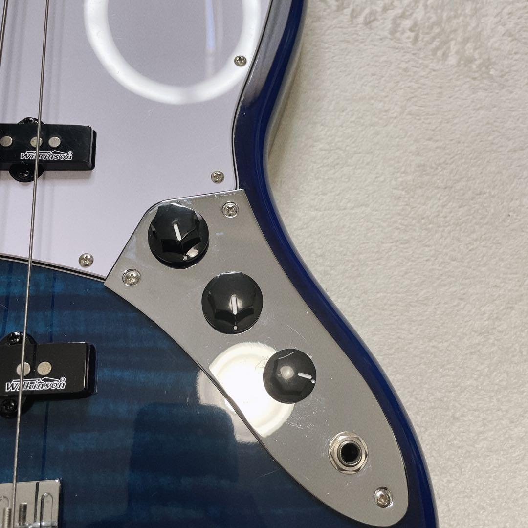 レア　青虎目　BUSKER'S BJB-2 ジャズベースタイプ