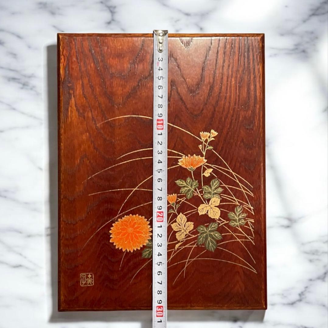 ヴィンテージ日本製蒔絵漆箱 – 高級装飾品