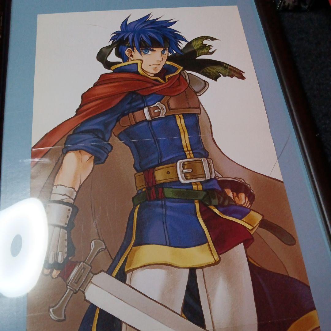 ファイアーエムブレム　蒼炎の軌跡　アイク　ミスト　ポスター　ゲームキャラグラフ