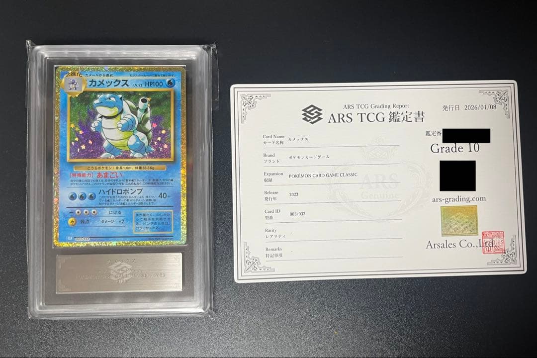 【ARS鑑定10】カメックス Classic