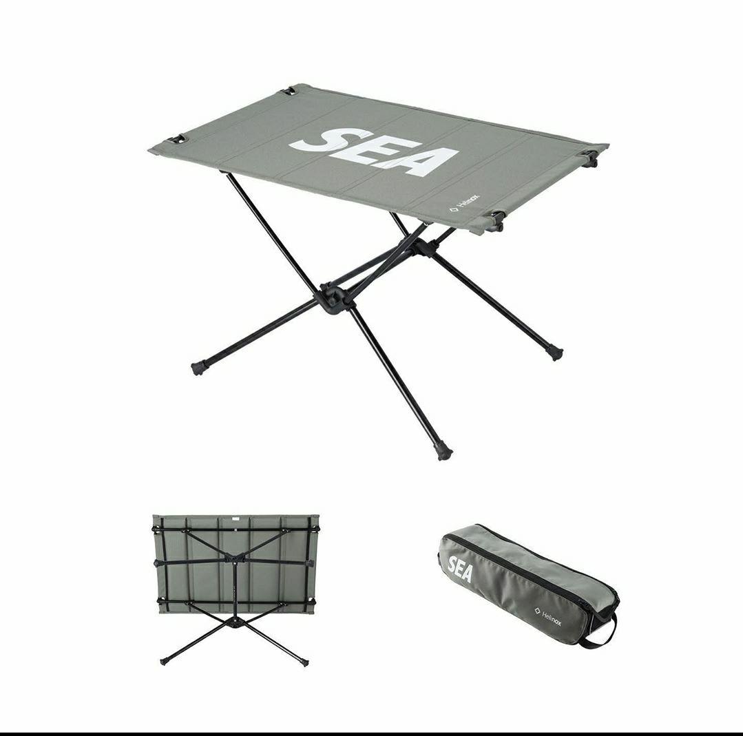 wind and sea × Helinox テーブル　チェアー　セット